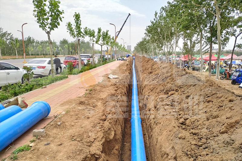 山東龍口經濟園區PVC-O輸水工程